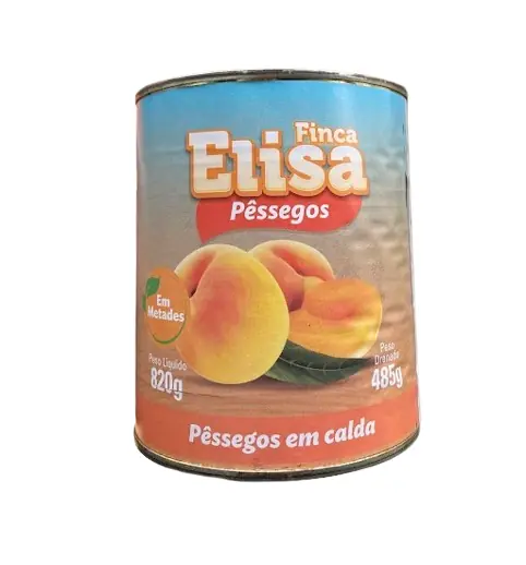 Pessego Calda Elisa 485g Metades
