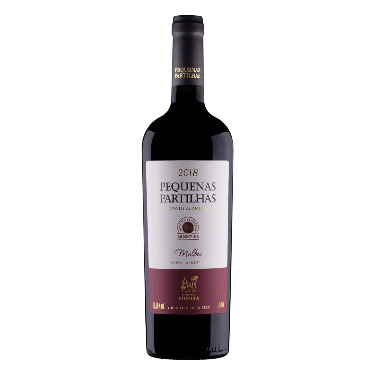 Vinho Argentino Tinto Malbec Pequenas Partilhas Garrafa 750ml