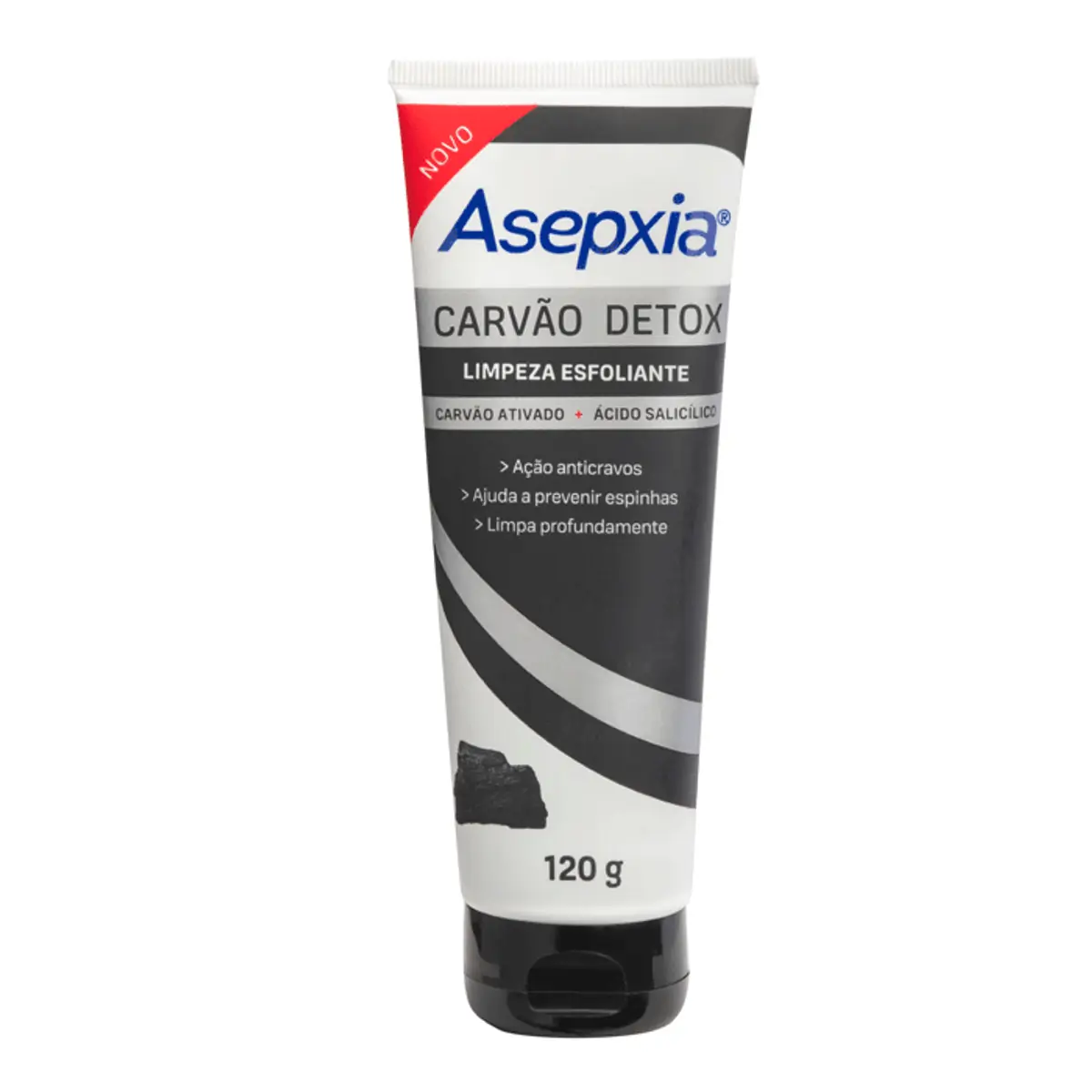 Esfoliante Carvão Detox Asepxia 120 g