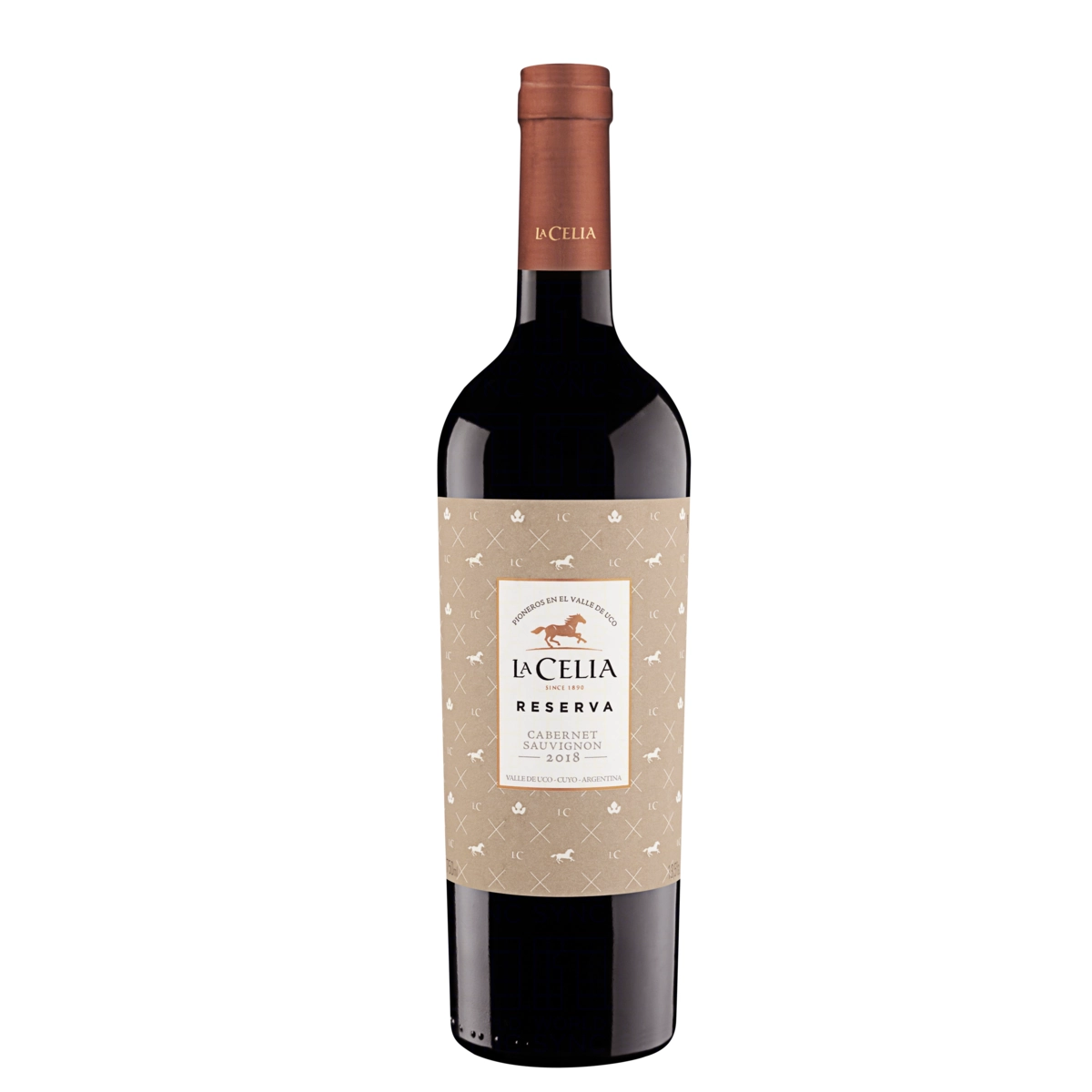 Vinho Argentino Tinto La Celia Reserva Cabernet Sauvignon Garrafa 750ml