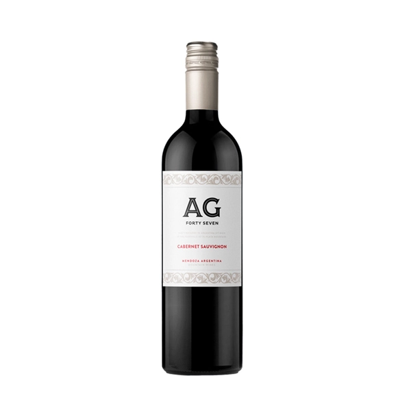 Vinho Argentino Tinto Seco Reserva Ag Forty Seven Cabernet Sauvignon Mendoza Garrafa