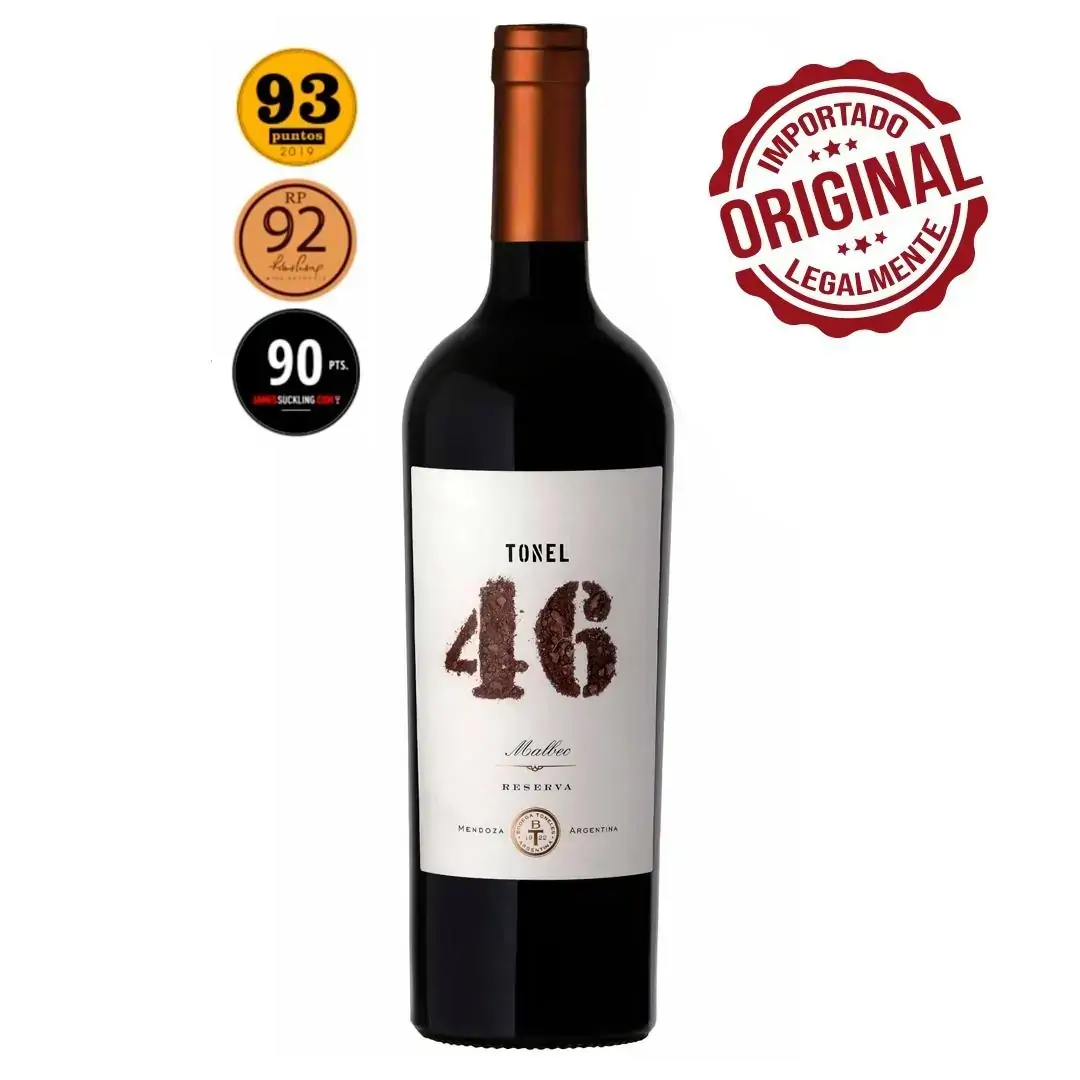 Vinho Argentino Tonel 46 Reserva Private Malbec 750ml