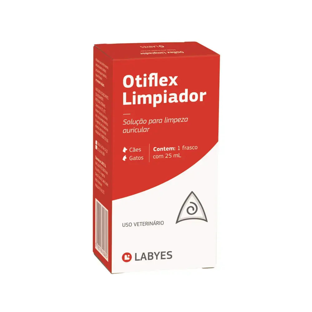 Solução Para Limpeza De Ouvidos Labyes Otiflex Para Cães E Gatos