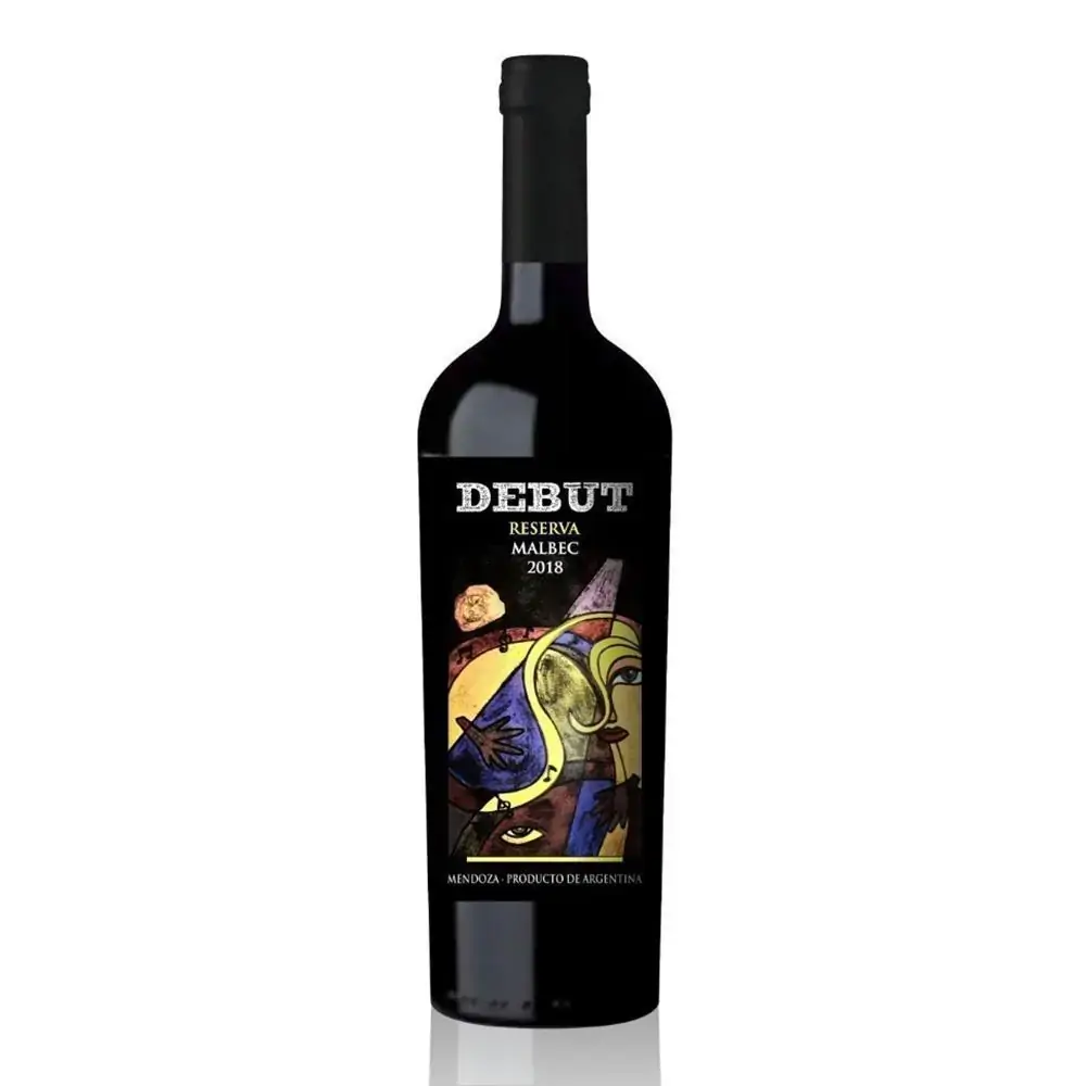 Vinho Argentino Tinto Seco Reserva Debut Malbec Mendoza Garrafa 750ml
