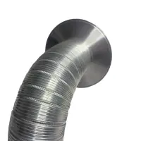 Aro + Duto De Exaustão 5 Metros 60mm P/ Aquecedores De Água