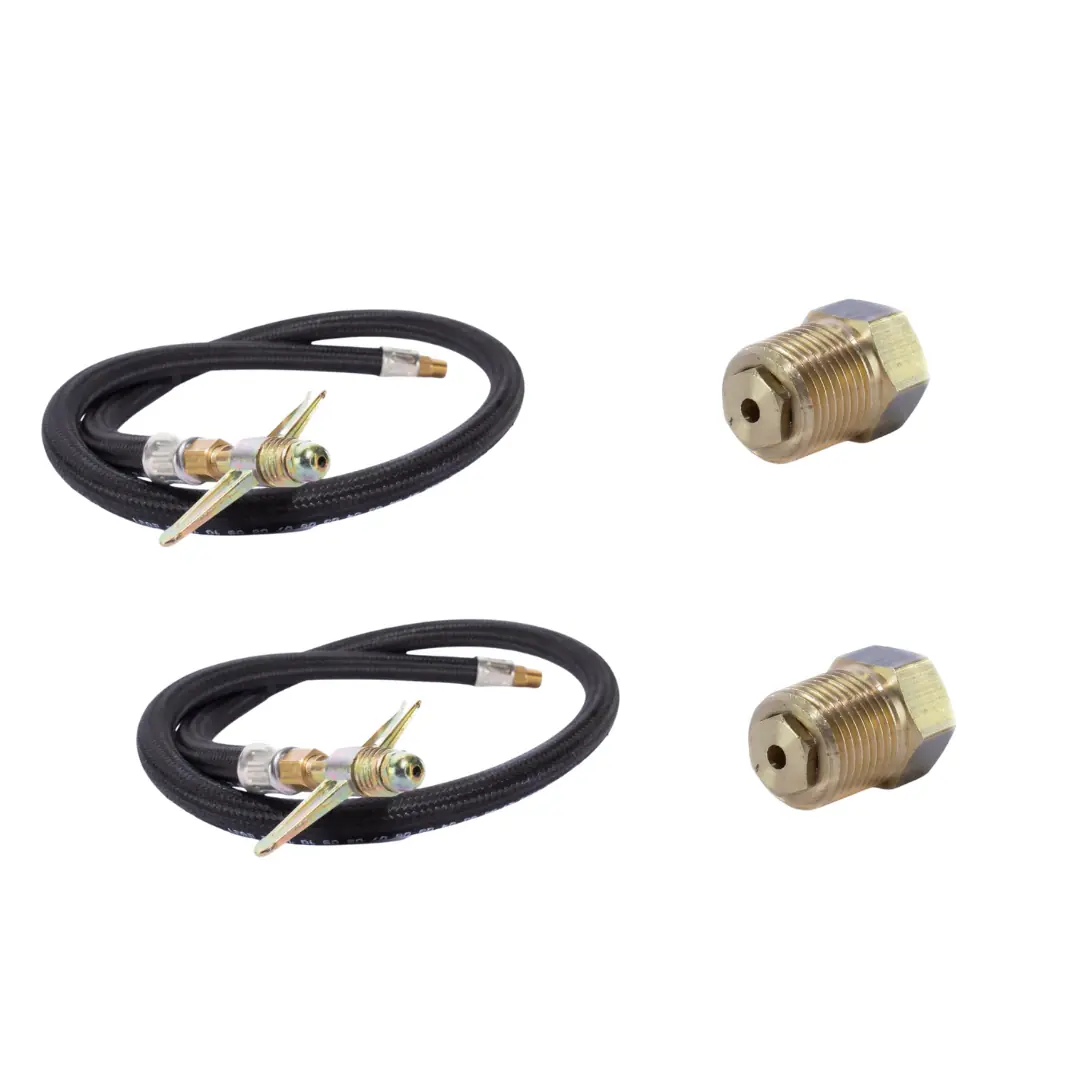 Kit 2 Un Mangueira Pigtail 1m P13kg C/ Válvula De Retenção