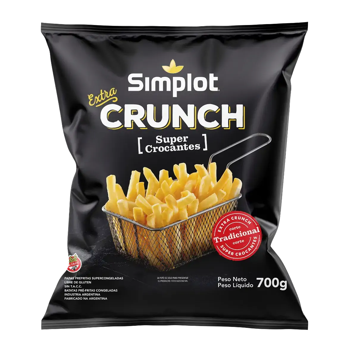Batata Trad Simplot Crunch 700gr
