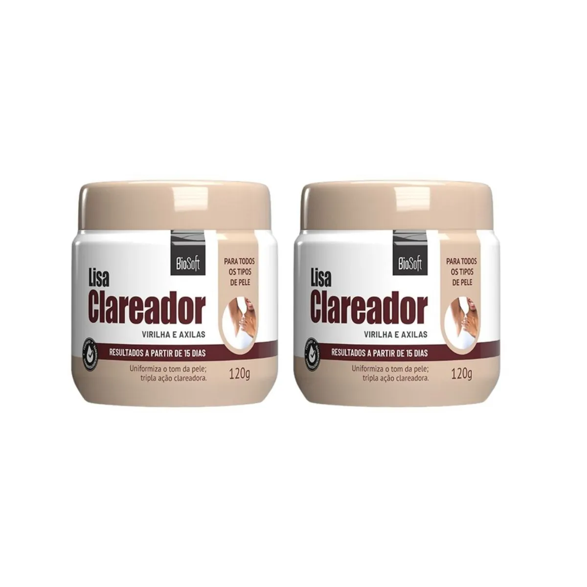 Tratamento Para Clarear A Pele Da Virilha Lisa Clareador 2x