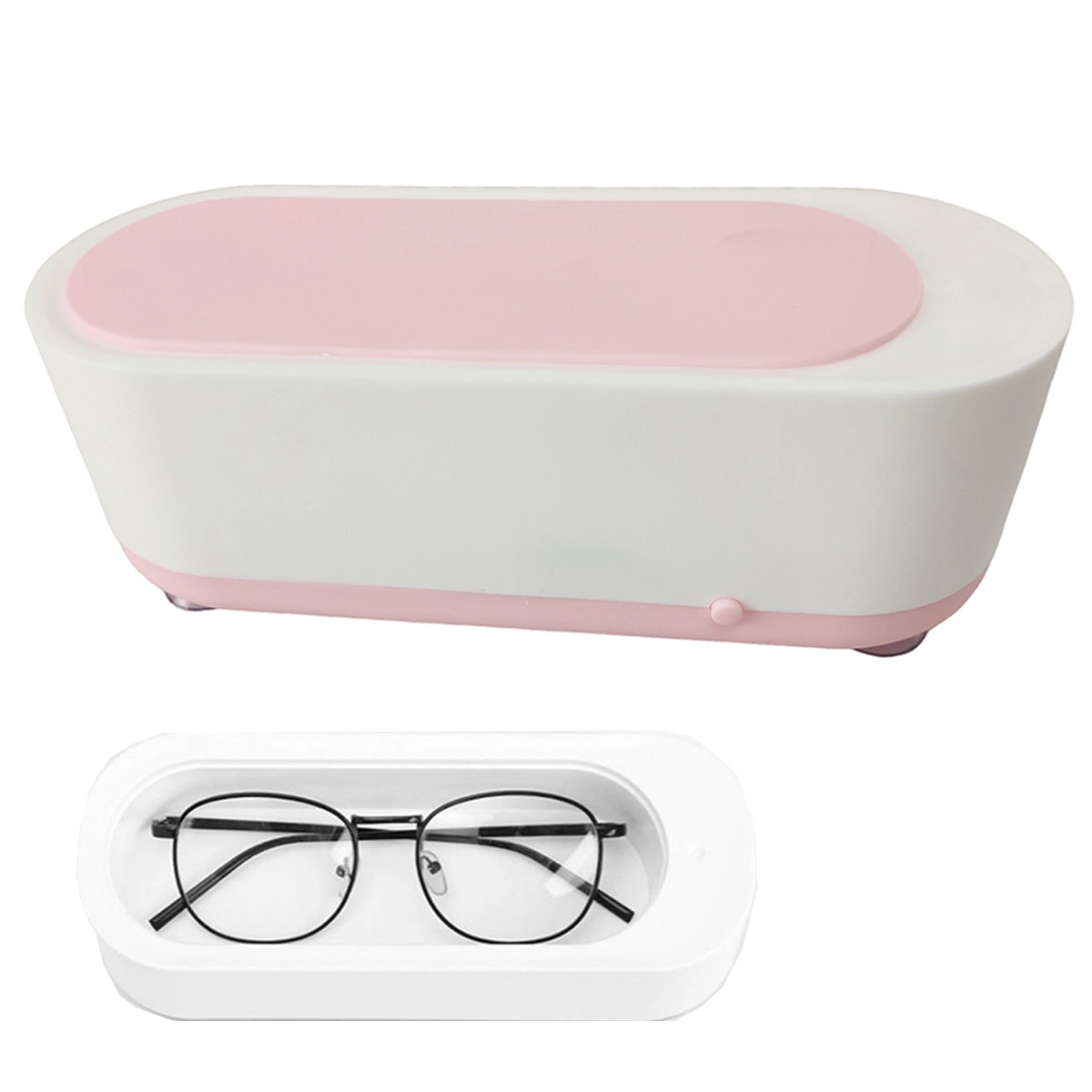 Limpador Ultrassonico De Oculos Joias Pincel De Maquiagem Alta Frequencia Pequeno Portatil Multiuso