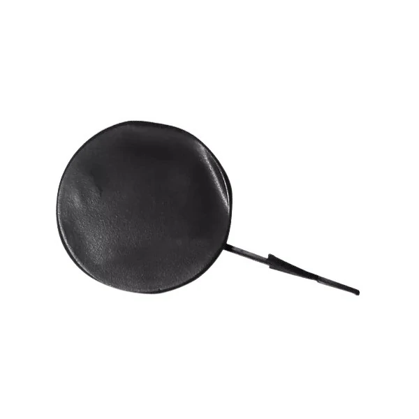 Tampa do Reboque Para-choque Dianteiro FIAT DOBLO Preto - LOMA PLAST LHT02028128