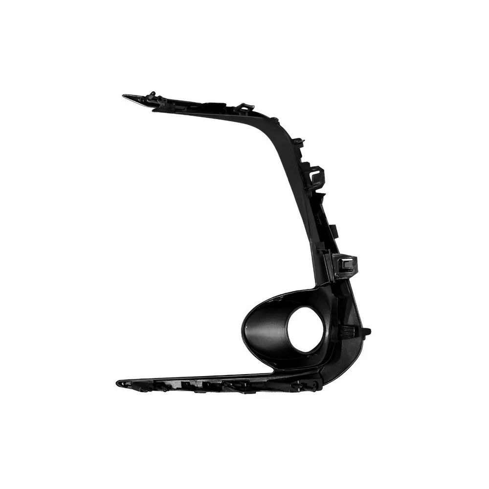 Grade do Para-choque TOYOTA COROLLA Lado Direito sem Furo para Milha Preta - LOMA PLAST LHT09028084