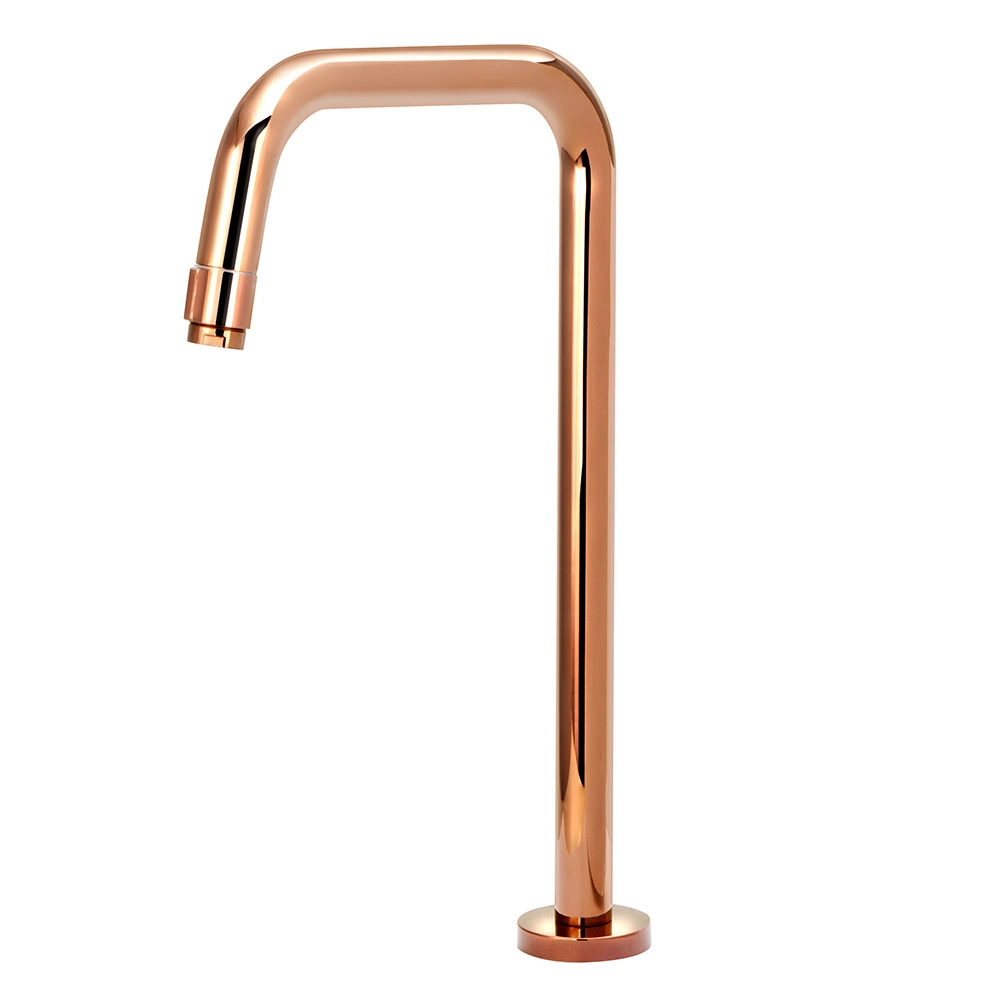 Torneira Banheiro/lavatório Pratica Clean Rose Gold Alta