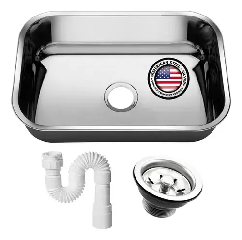Cuba Pia Numero 1 Cozinha Inox American Steel 47x30x17
