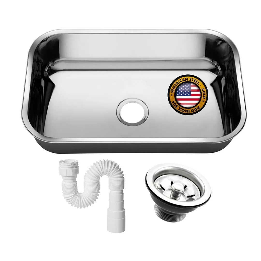 Cuba Aço Inox Gold N 2 Plus 56x34x17 Inox 304
