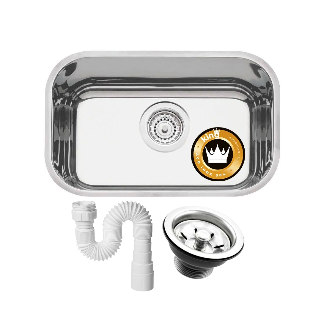 Cuba Aço Inox 304 American Steel N°1-19 Funda 47x30x19