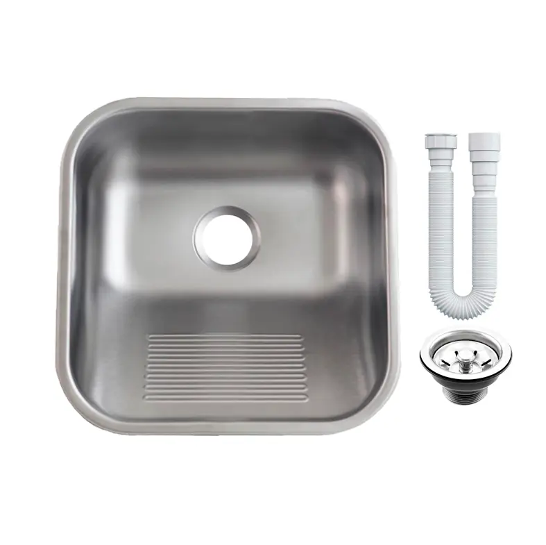 Tanque As Inox 304 Fosco 40x40 Medio Sobrepor E Embutir 25l