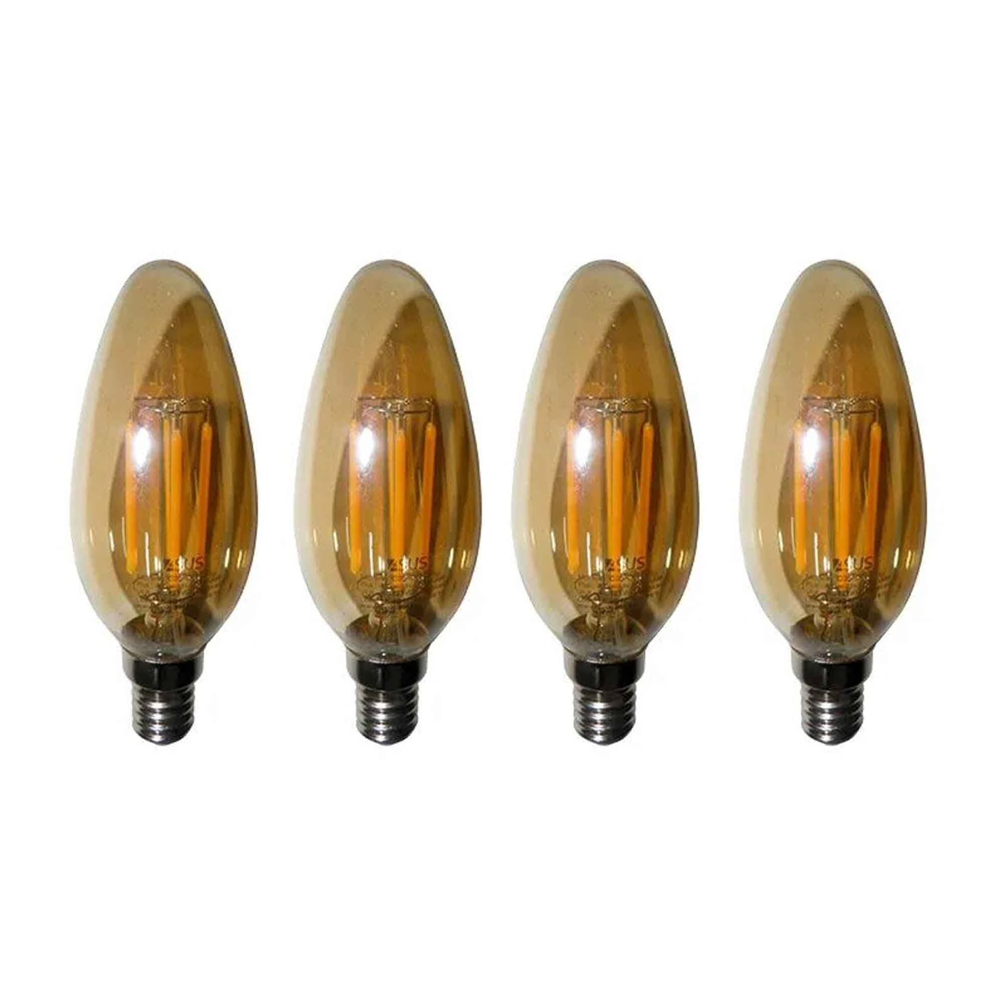 Lampadas De Led Kit 4 Multi Filamento Iluminação Bivolt 30w Retro Vintage