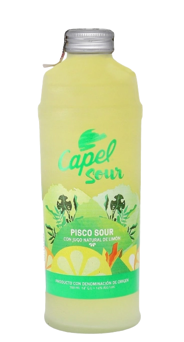 Pisco Capel Sour Limão 700ml