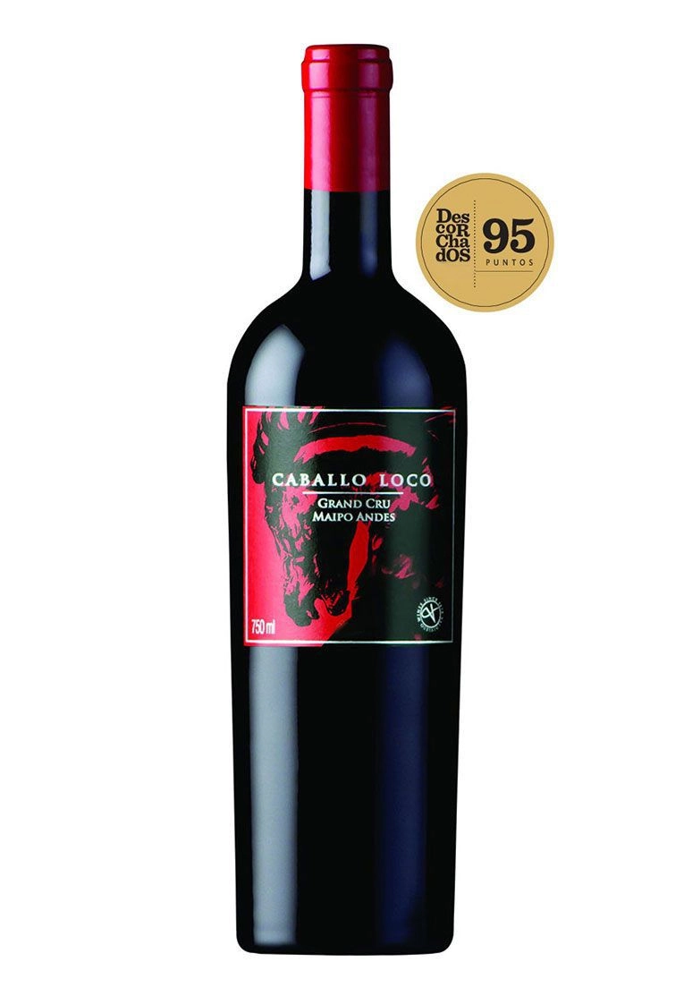 Vinho Chileno Tinto Grand Cru CABALLO LOCO Garrafa 750ml