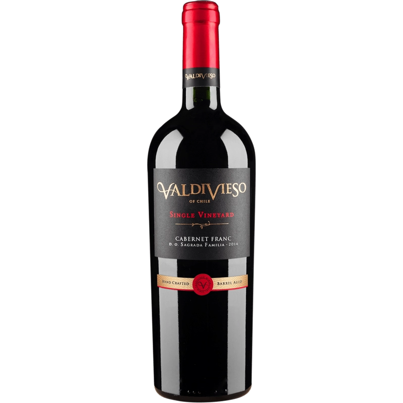 Vinho Chileno Tinto VALDIVIEO SINGLE VINEYARD Cabernet Franc Garrafa 750mls