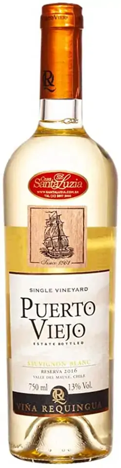 Vinho Chil Puerto Viejo Sauv Blanc