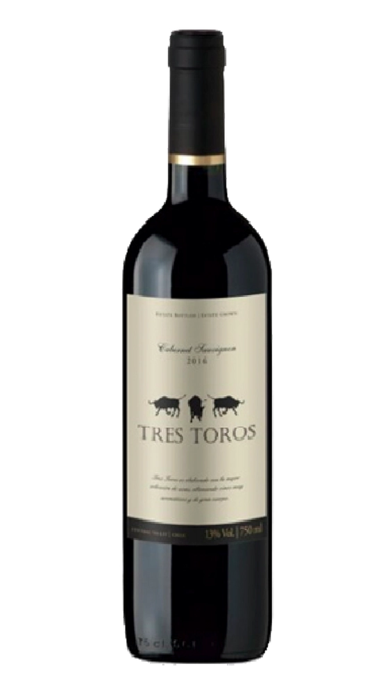 Vinho Chil.tres Toros 750ml Cab.sauvignon