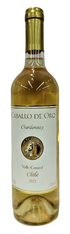 Vinho Chil.caballo De Oro 750ml Chardonnay