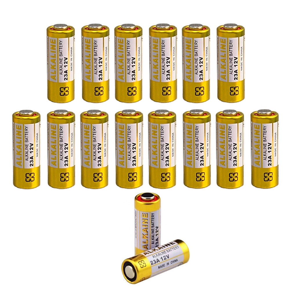 Bateria Alcalina 12v 23a 15 Unidades Pilha Controle Carro Portao Alarme Duravel