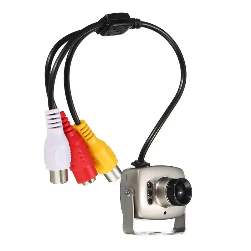 Mini Camera Segurança Colorida Audio Gravaçao Discreta Suporte Ccd Cmos Cctv
