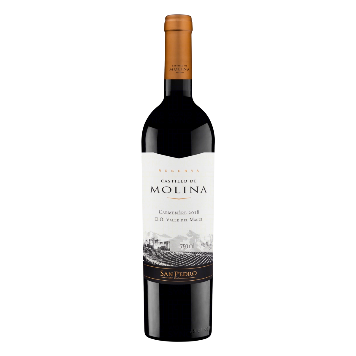 Vinho Castillo de Molina Reserva Carmenere 750ml