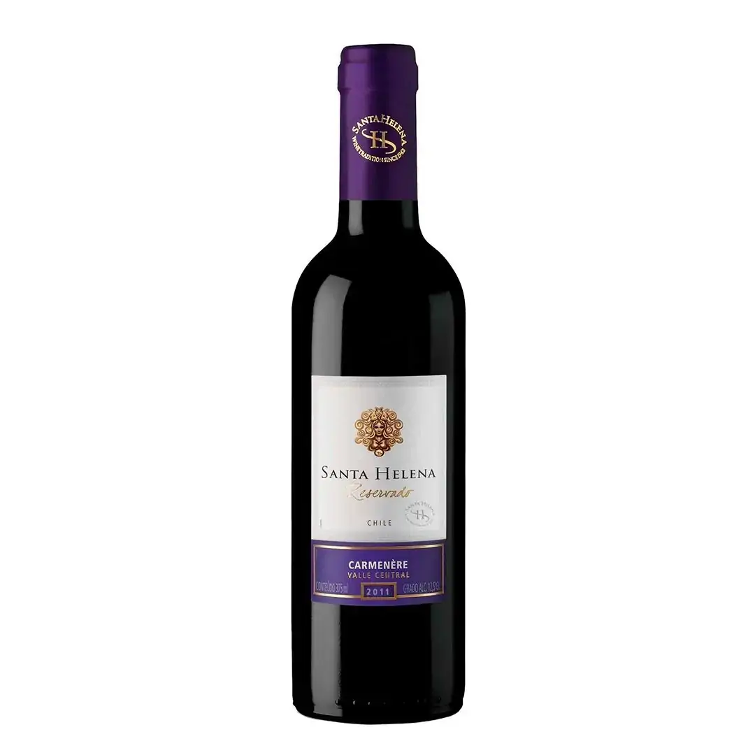 Vinho Chileno Santa Helena Carmenere 375ml (Meia Garrafa)