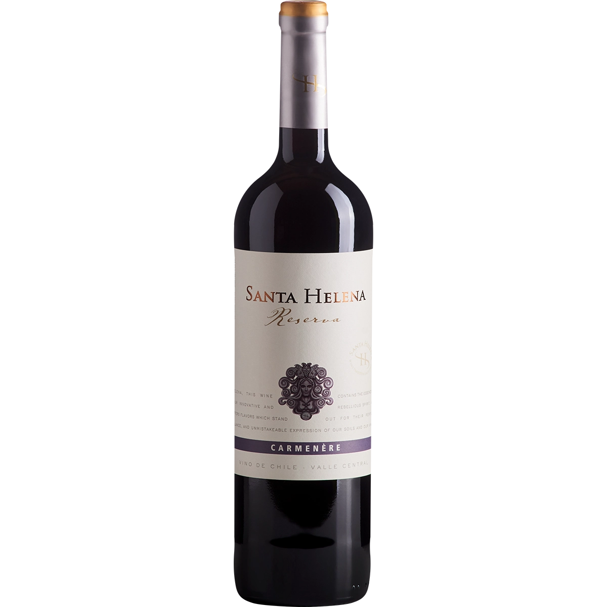 Vinho Chileno Tinto SANTA HELENA Reserva Carmenère Garrafa 750ml