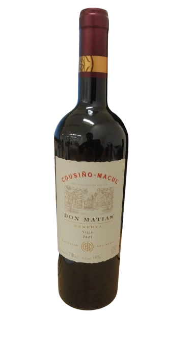 Vh C.macul Syrah Matias 750ml