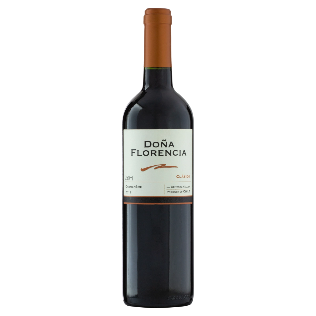 Vinho Chileno Tinto Seco Doña Florencia Carménère Central Valley Garrafa 750ml