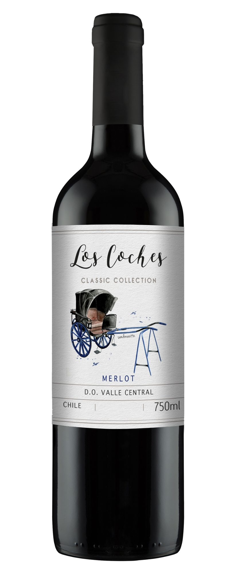 V.los Coches Merlot Tto Chi 750ml