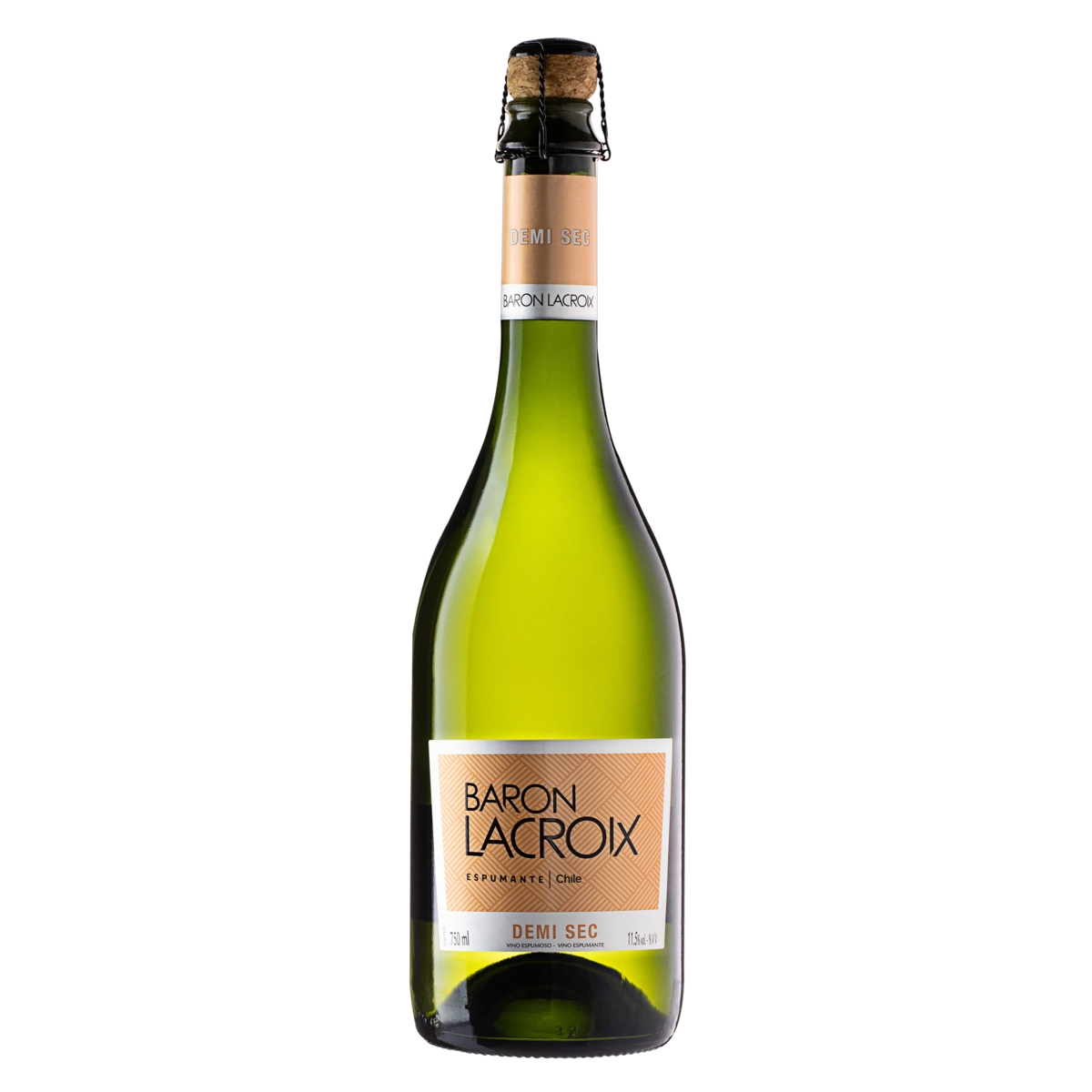 Espumante Demi Sec Baron Lacroix Undurraga 750ml