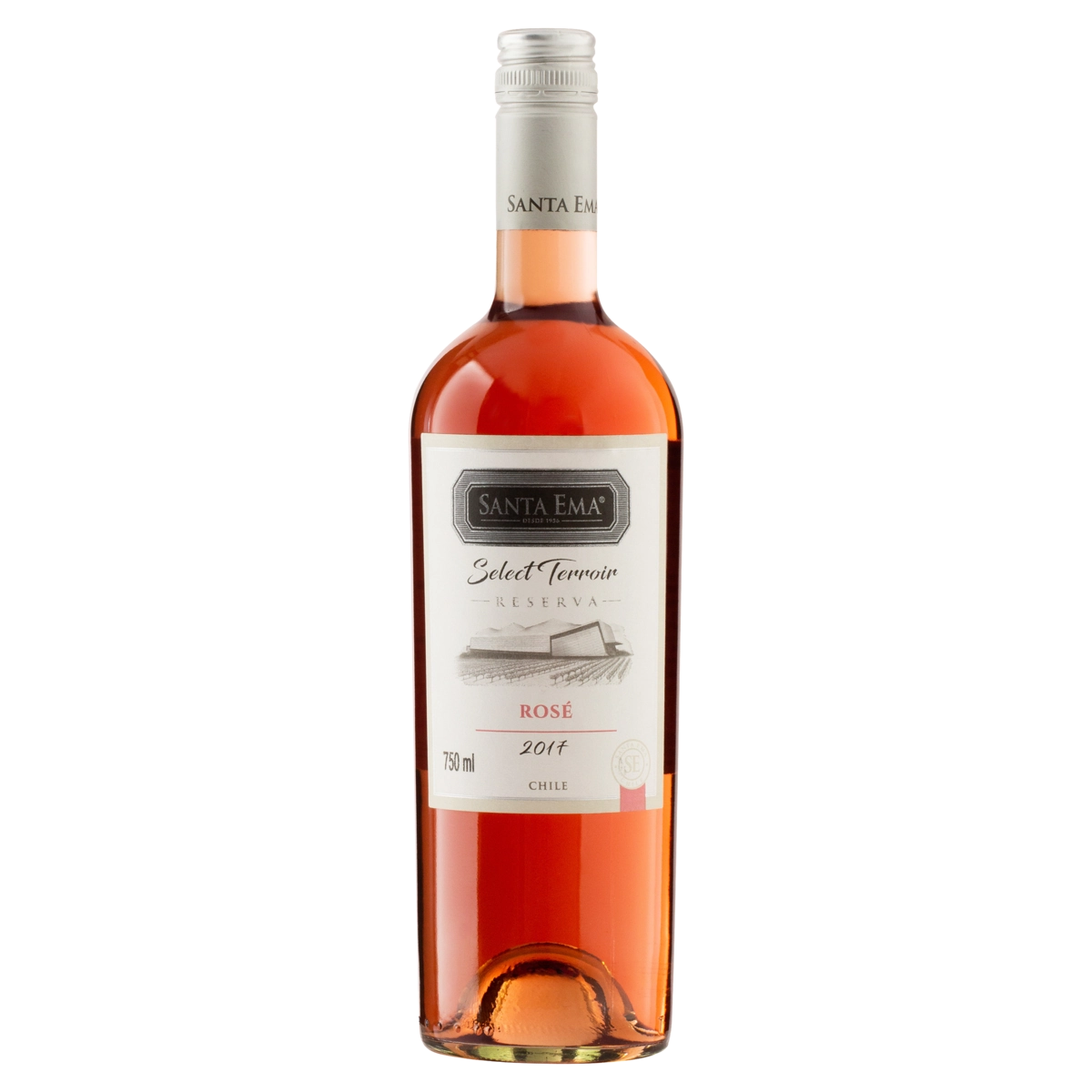 Vinho Chileno Rosé Reserva Select Terroir Santa Ema Isla De Maipo Garrafa 750ml
