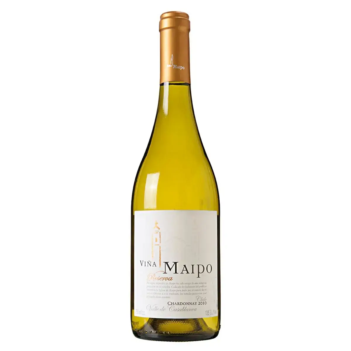 Vinho Chileno Branco Chardonnay Reserva VINA MAIPO Garrafa 750ml