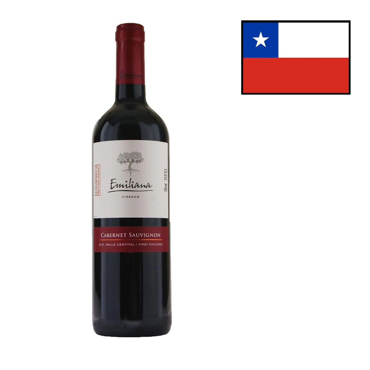 Vinho Chileno Emiliana Cab Suav