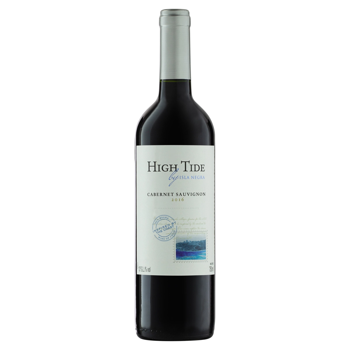 Vinho Chileno Tinto Meio Seco Isla Negra High Tide Cabernet Sauvignon Valle Central Garrafa 750ml