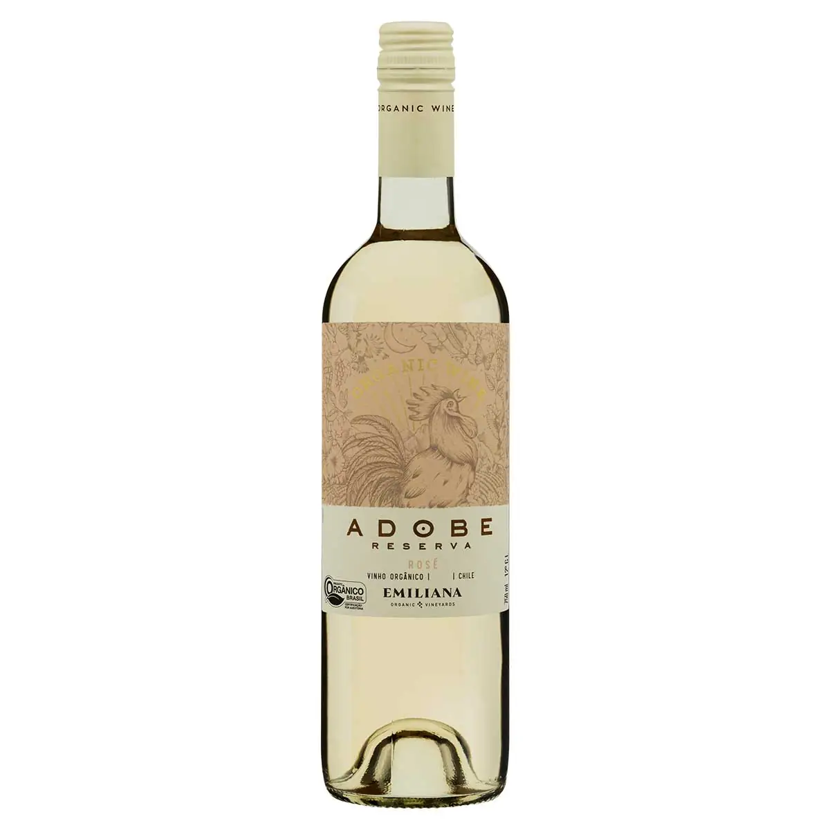 Vinho Rosé Chilleno Adobe Reserva Emiliana 750 ml