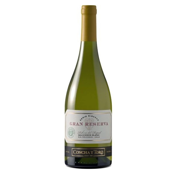 Vinho Chileno Branco Seco Gran Reserva Sauvignon Blanc Valle De Colchagua Garrafa 750ml