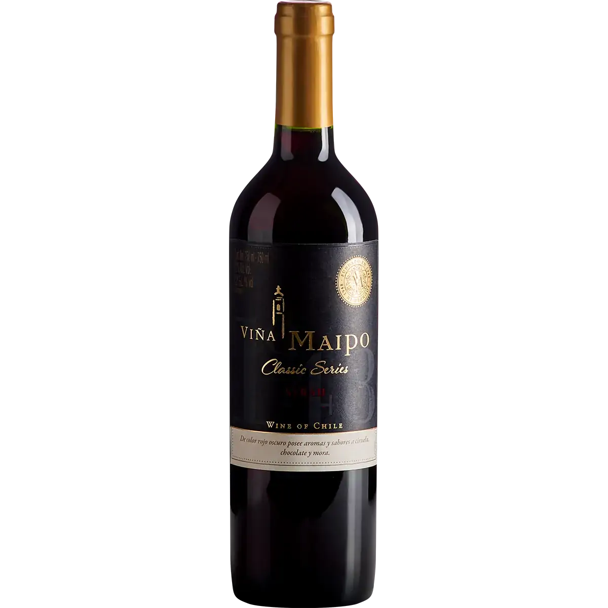 Vinho Chileno Tinto Vina Syrah MAIPO Garrafa 750ml