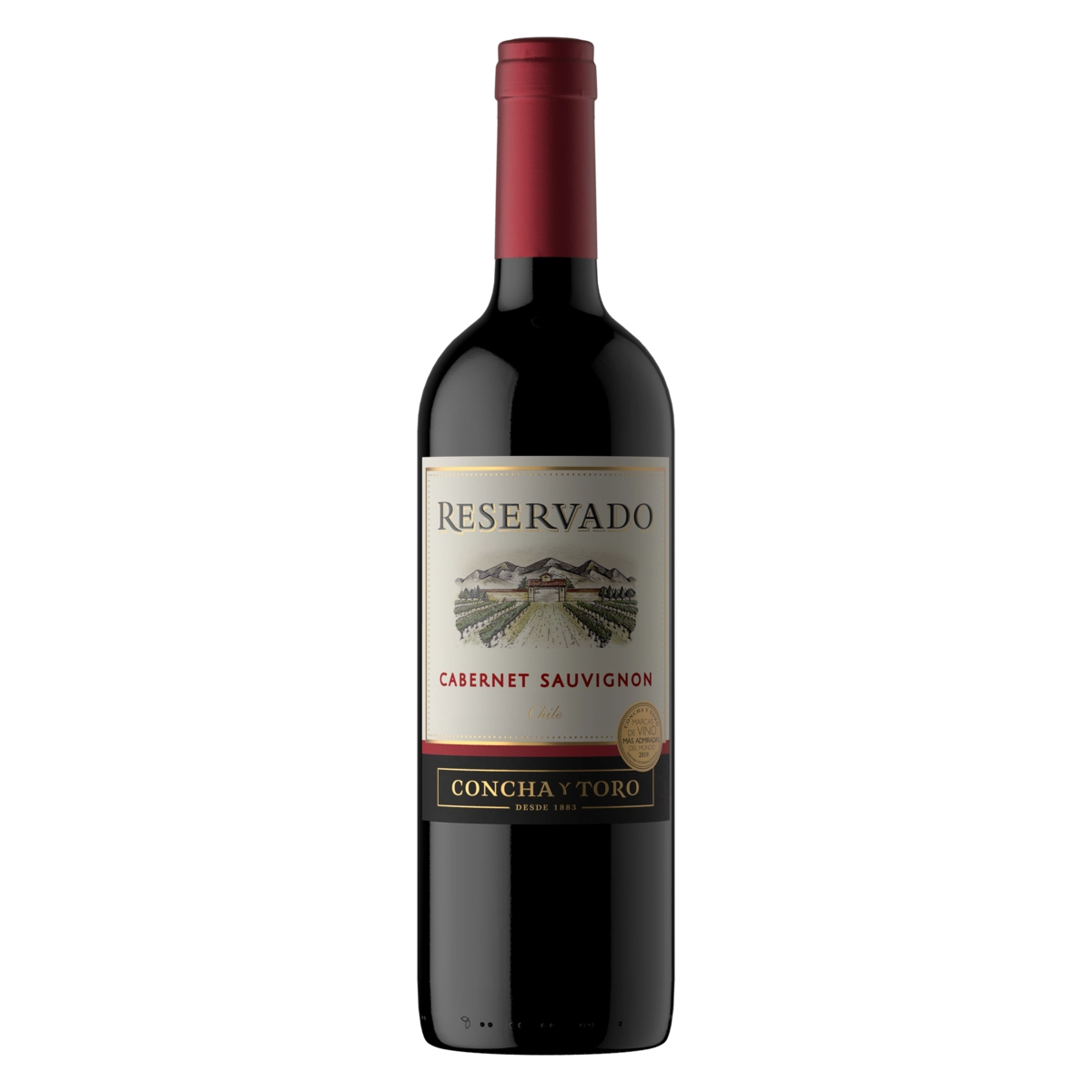 Vinho Chileno Tinto Meio Seco Reservado Cabernet Sauvignon Valle Central Garrafa 1l
