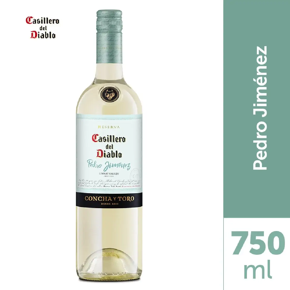 Vinho Chileno Branco Casillero del Diablo PEDRO JIMENEZ Garrafa 750ml