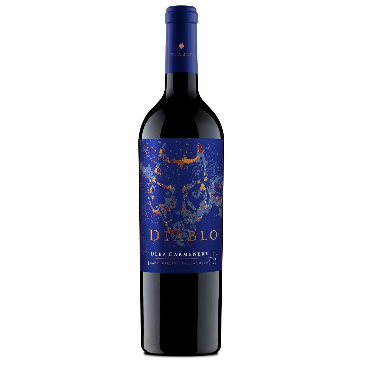 Vinho Chileno Tinto Meio Seco Deep Diablo Carménère Valle Del Rapel Garrafa 750ml