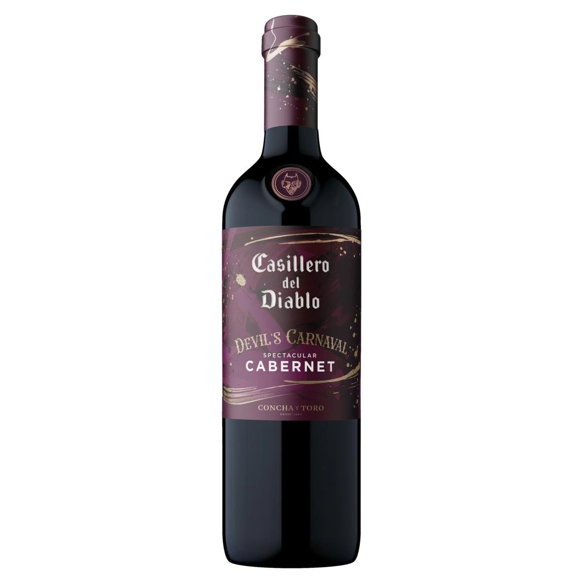 Vinho Chileno Tinto Seco Spectacular Casillero Del Diablo Devils Carnaval Cabernet Garrafa 750ml