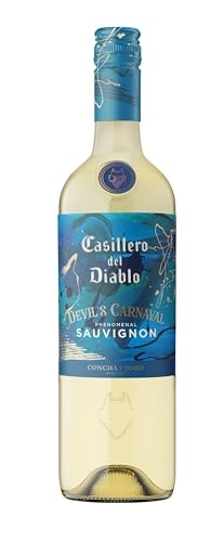 Vinho Chileno Branco Seco Phenomenal Casillero Del Diablo Devils Carnaval Sauvignon Garrafa 750ml