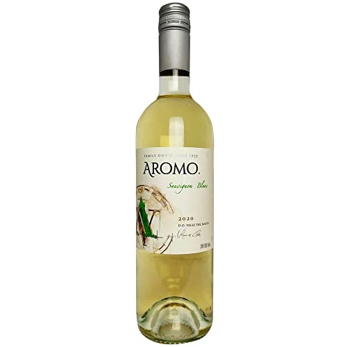 Vinho Chileno Branco Seco Aromo Sauvignon Blanc Valle Del Maule Garrafa 750ml