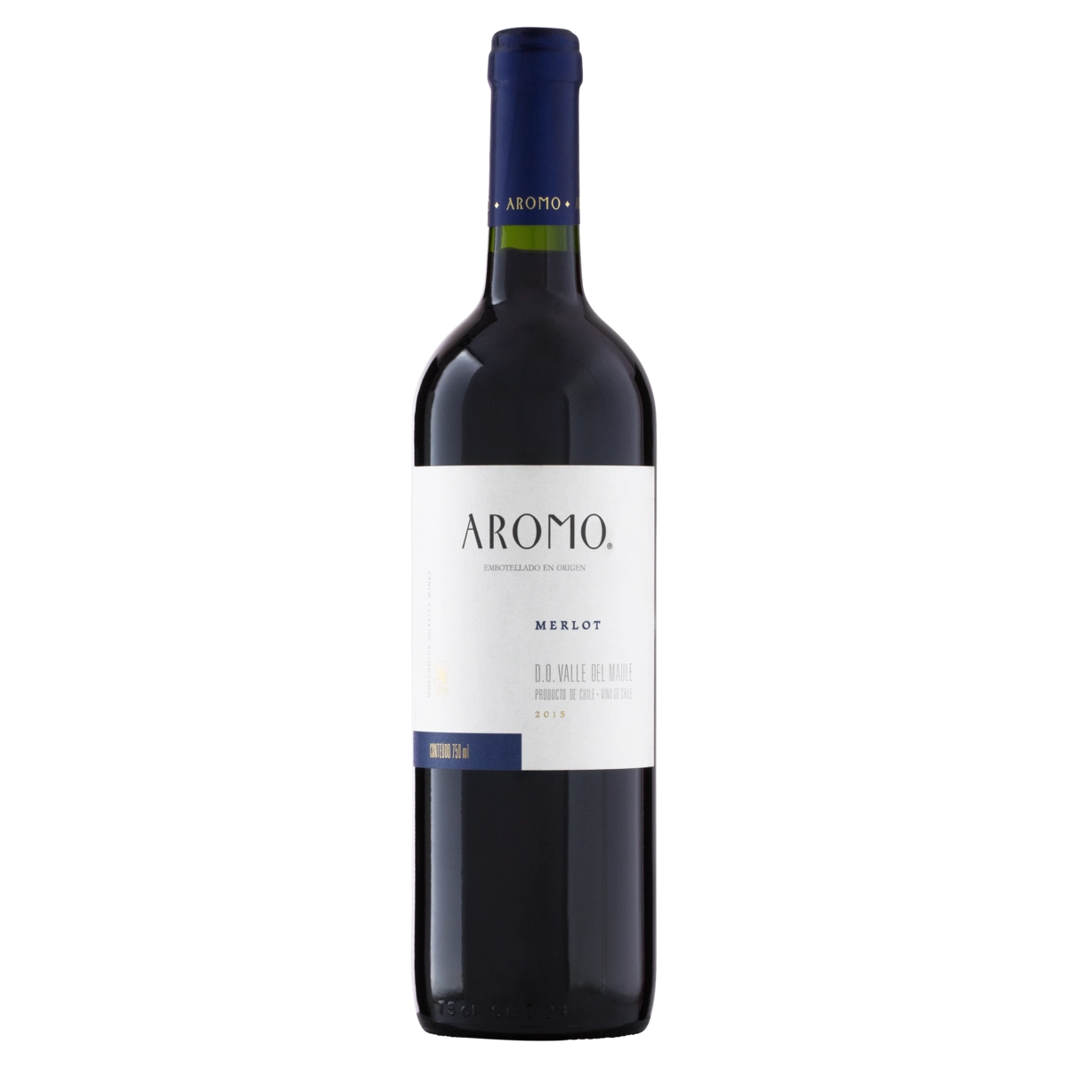 Vinho Chileno Tinto Seco Aromo Merlot Valle Del Maule Garrafa 750ml